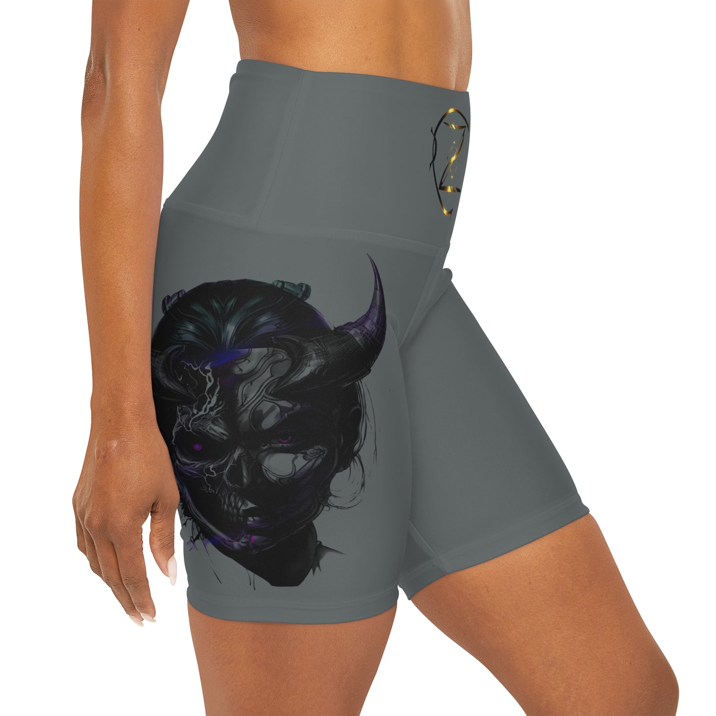 Shevil High Waisted Yoga Shorts