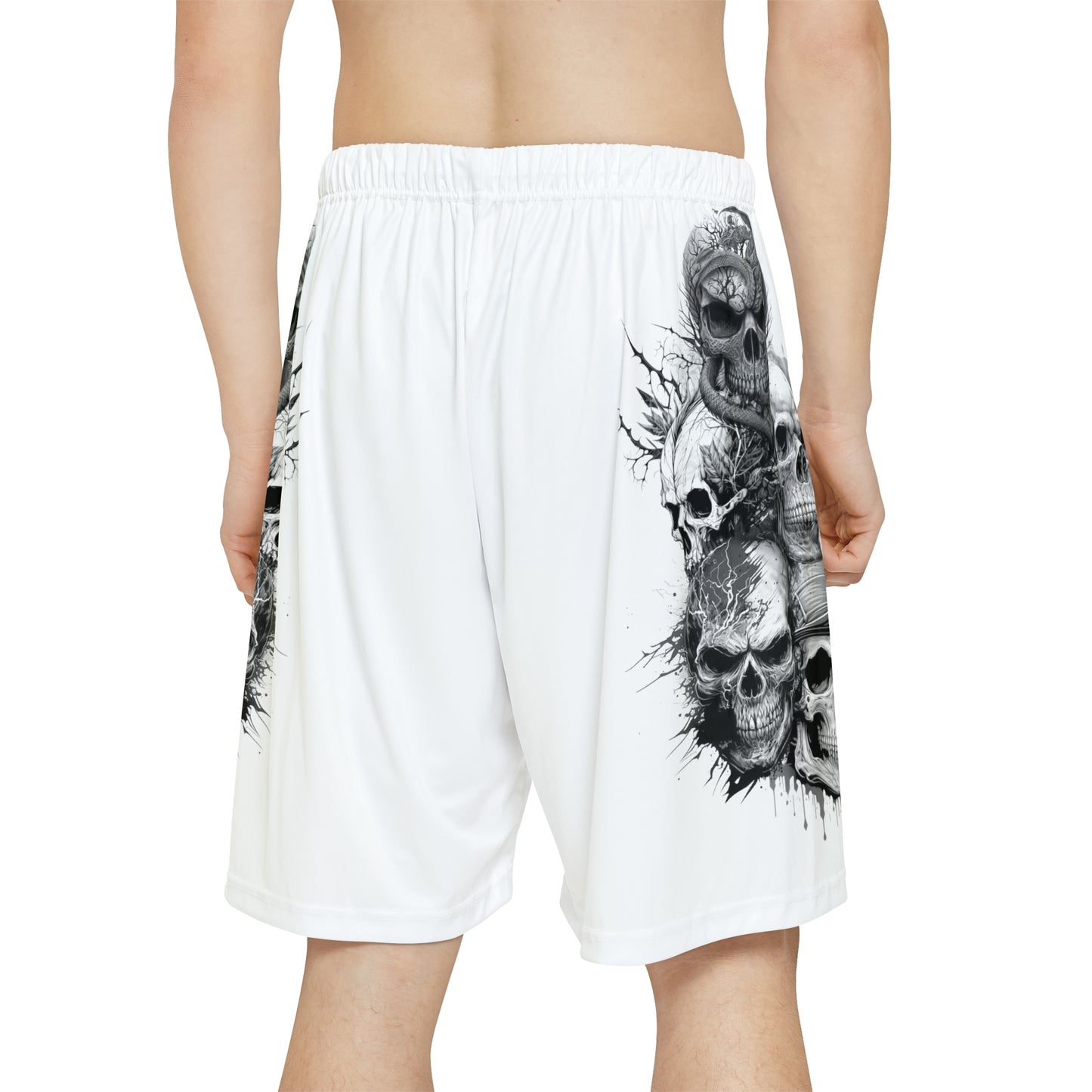 Skull Blend Men’s Sports Shorts