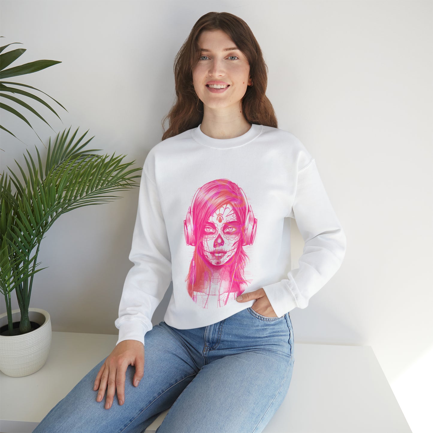 La Catrina Heavy Blend™ Crewneck Sweatshirt