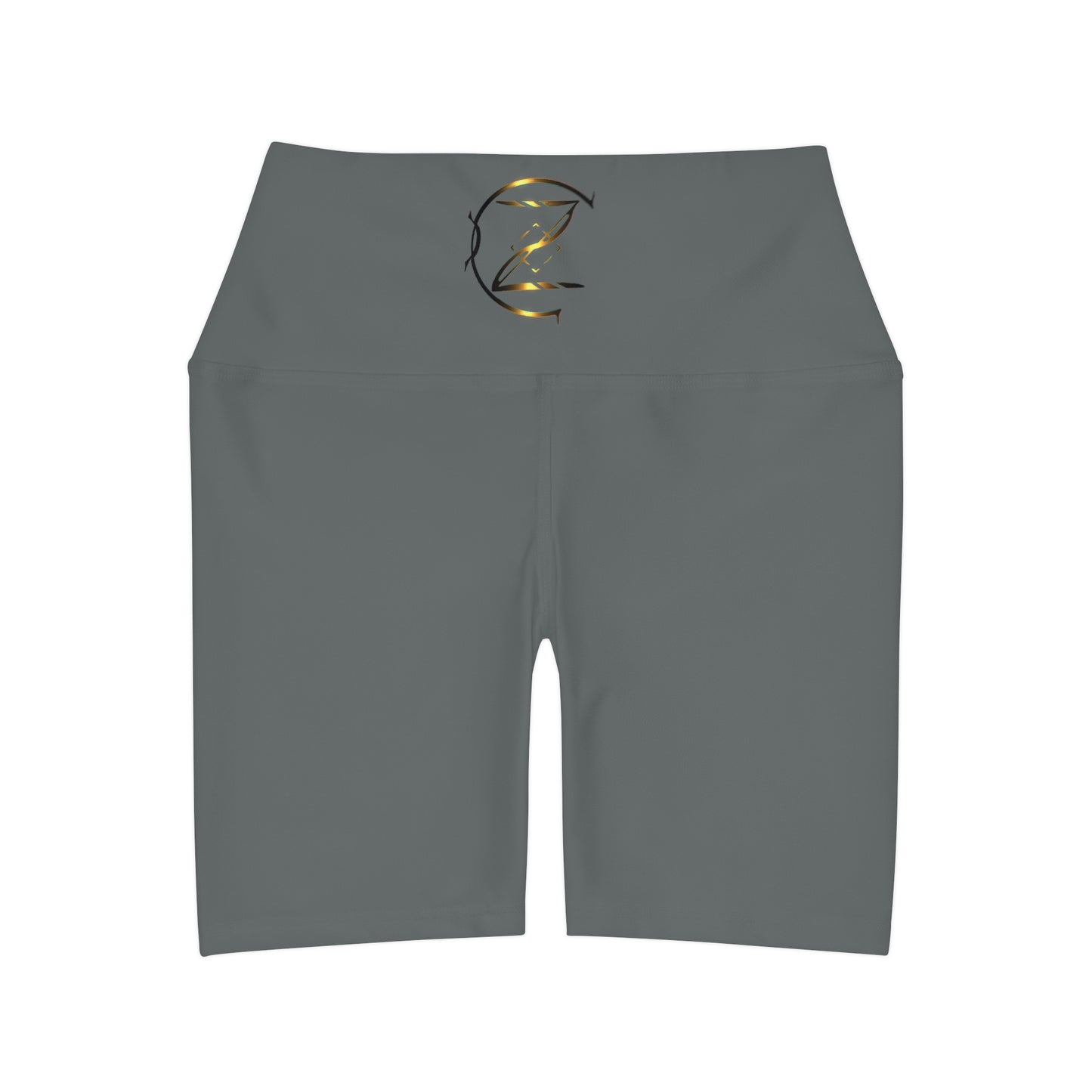 Gold Zurcreate High Waisted Yoga Shorts