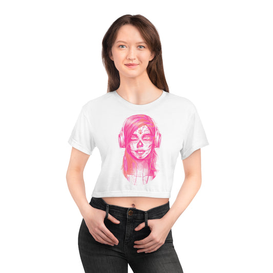 La Catrina Crop Tee