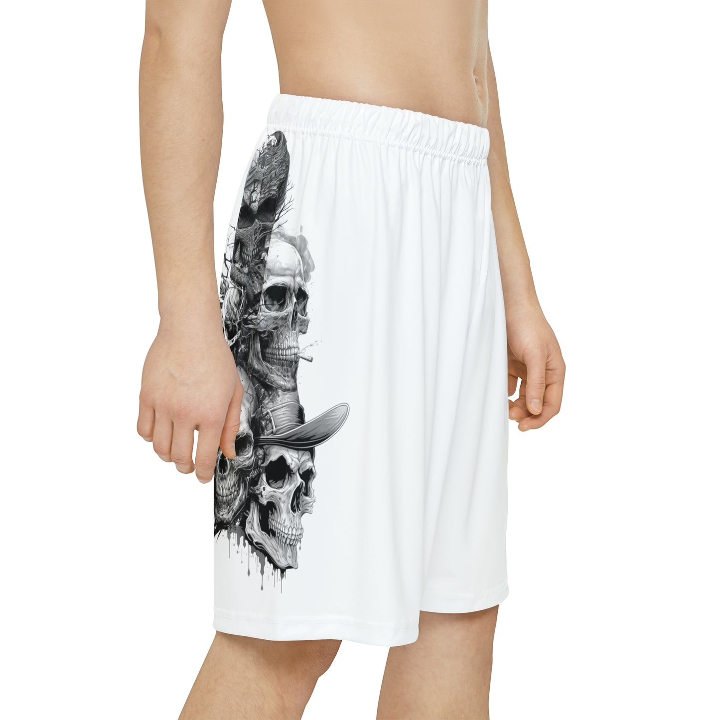 Skull Blend Men’s Sports Shorts