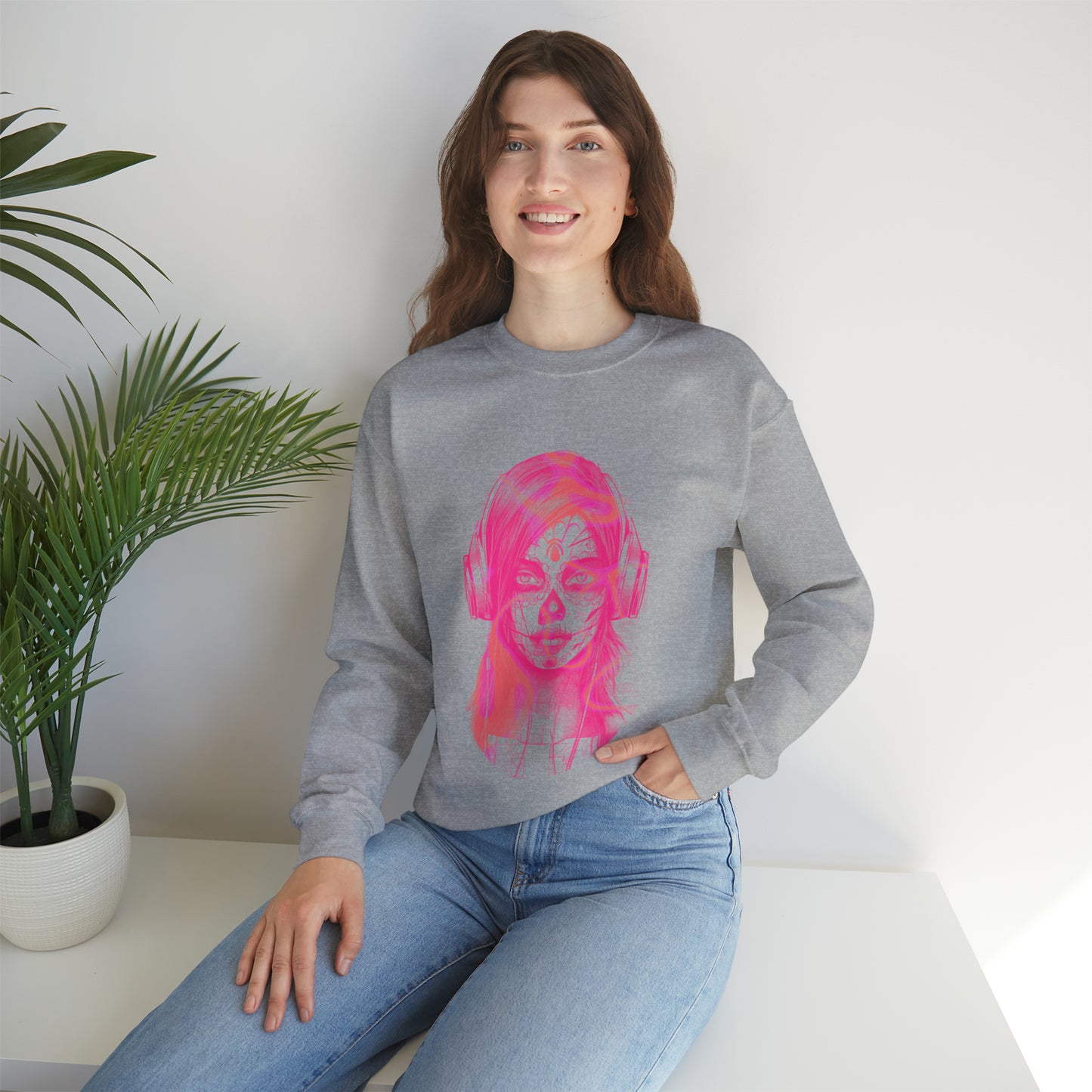 La Catrina Heavy Blend™ Crewneck Sweatshirt