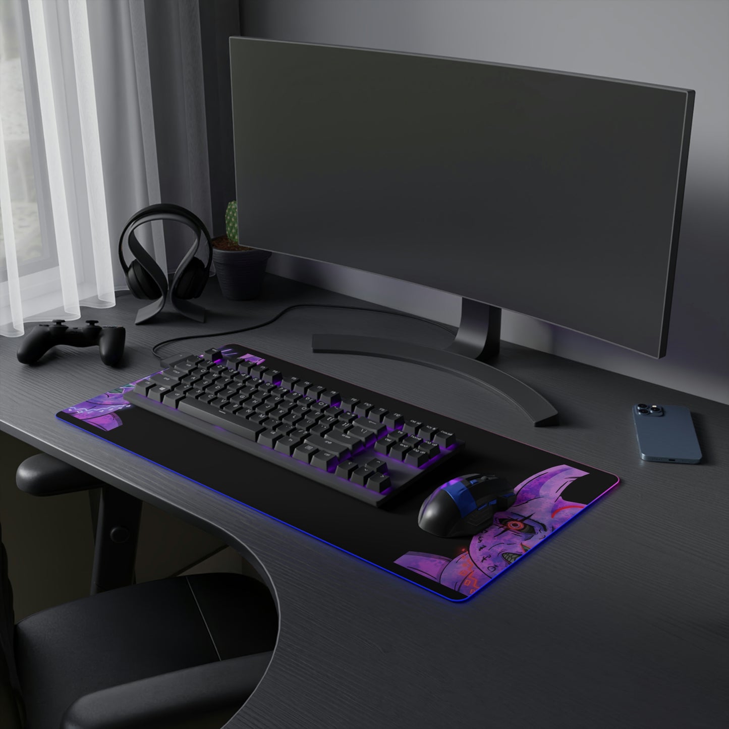 BHAD BUNNY LED Gaming Mouse Pad